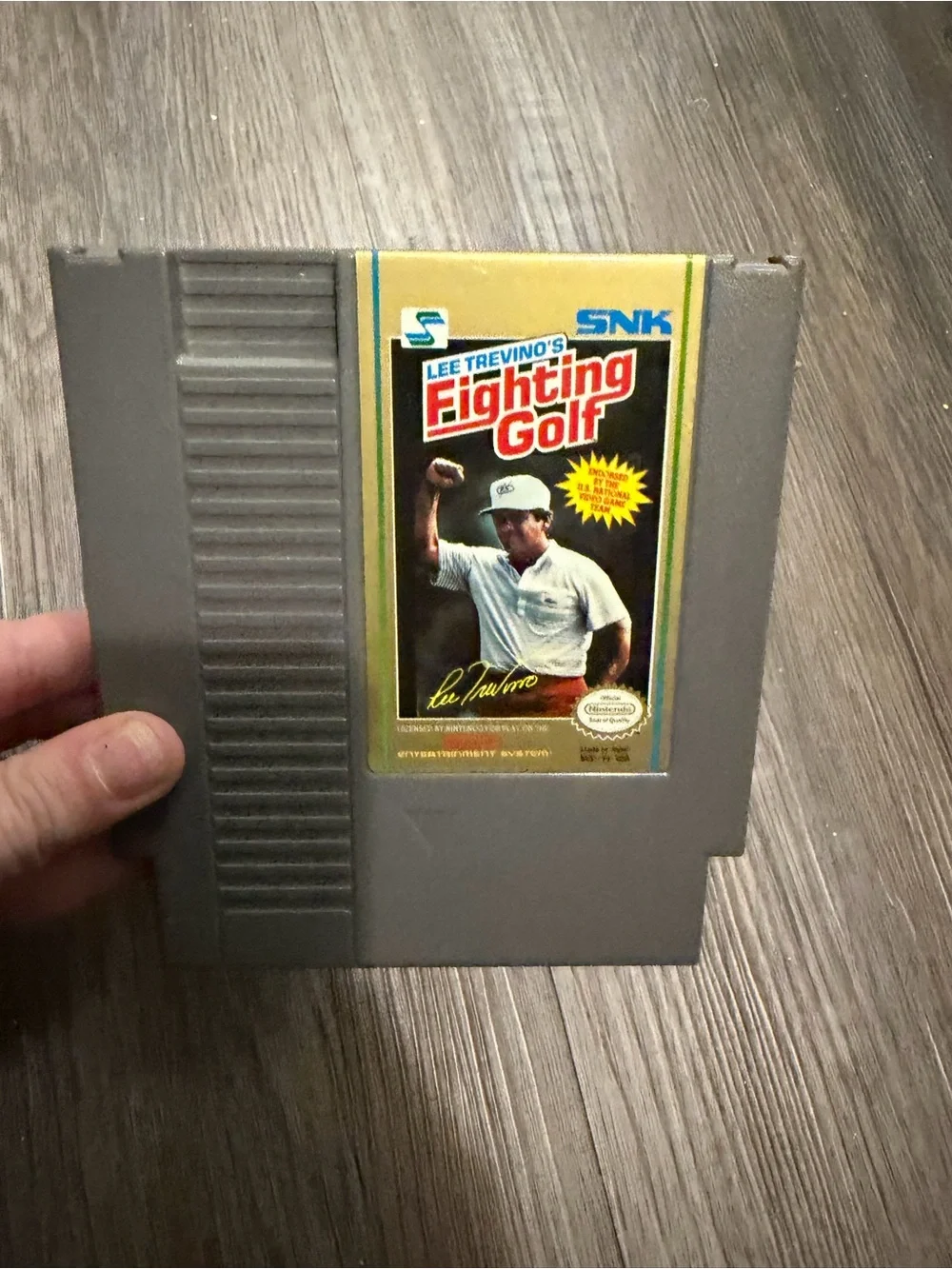 Lee Trevino's Fighting Golf NES Game